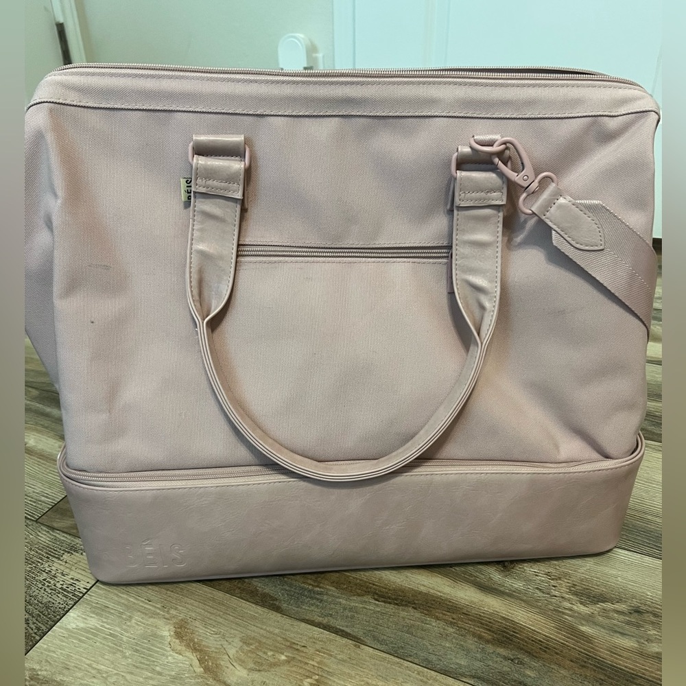 Beis Weekender Bag in Atlas Pink